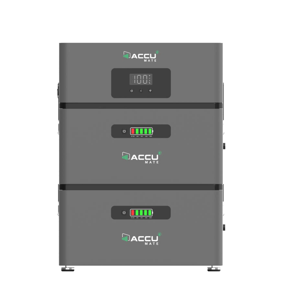 AccuMate plug in inverter + 2 batterijen 4.8KWh opslag